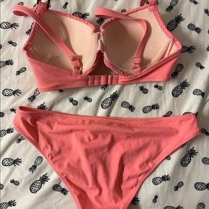 Pink bathing suit
